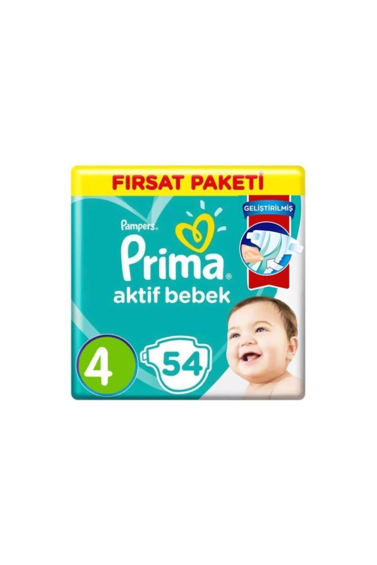 Pampers Prima No4 54 Adet 