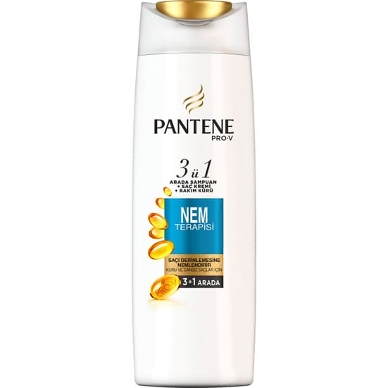 Pantene 3'ü 1 Arada Nem Terapisi Şampuan 470 Ml