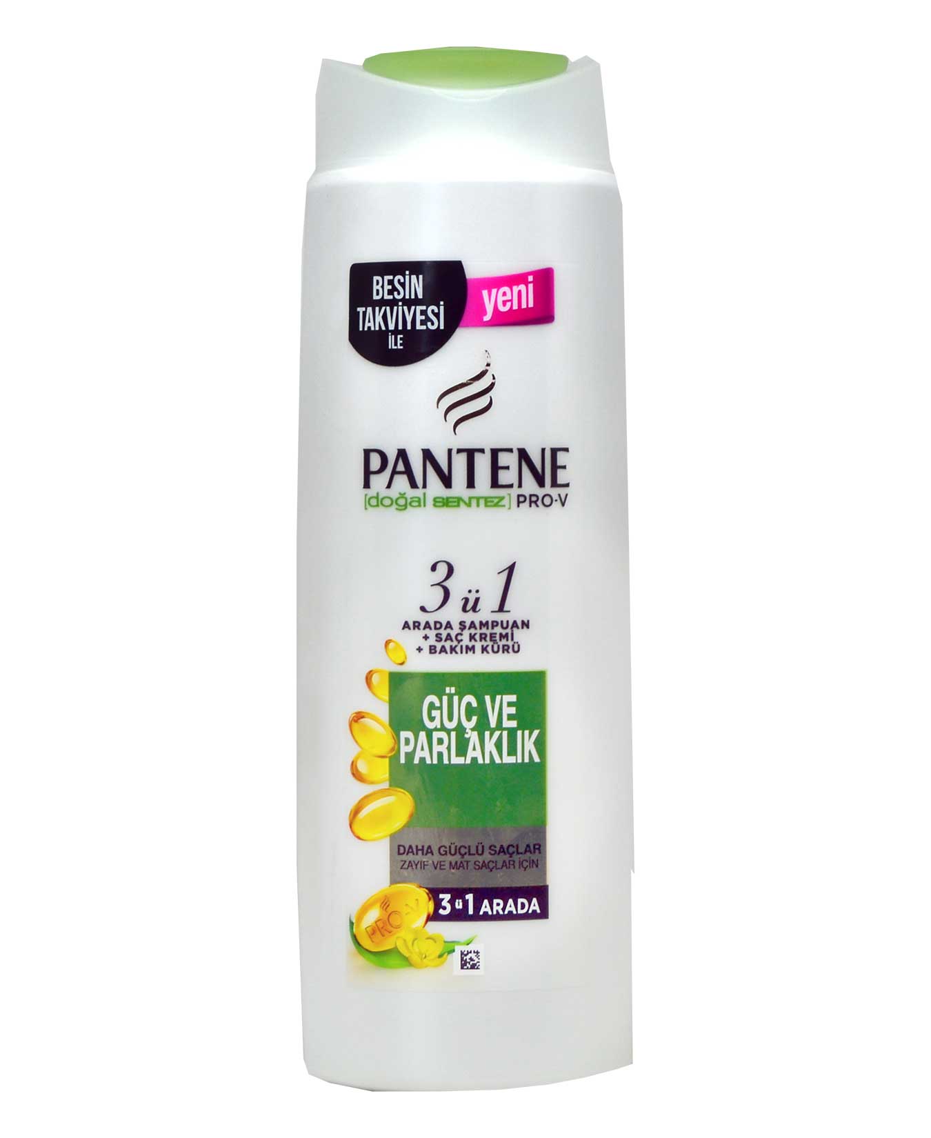 Pantene 3'ü 1 Arada Güç Ve Parlaklık Şampuan 470 Ml