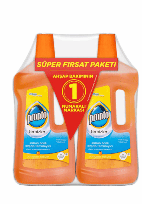 Pronto Ahşap Ve Yüzey Temizleyici Promosyon Paketi 2X750 Ml