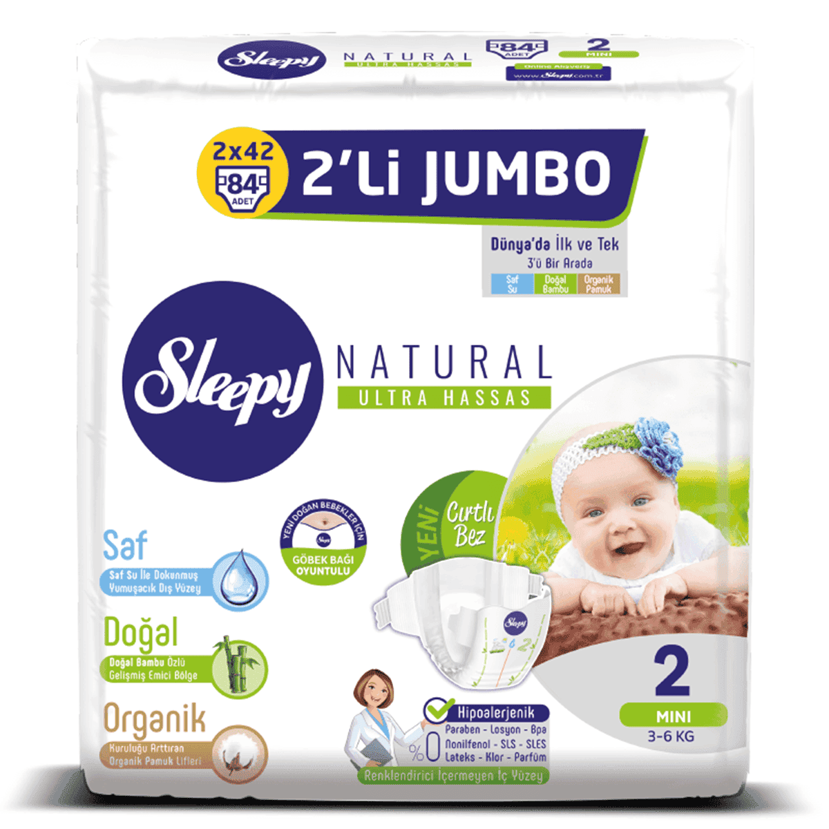 Sleepy Jumbo Paket No 2 84 Adet