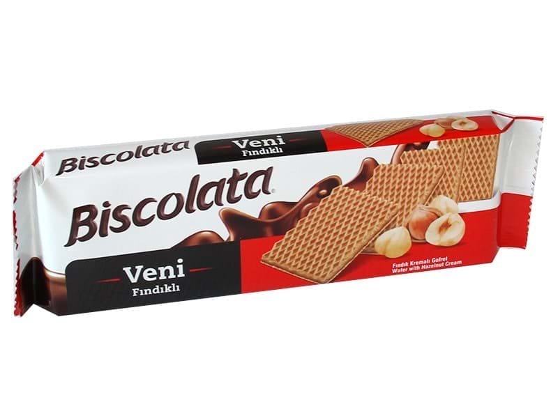 Şölen Biscolata Veni Fındık Kremalı Gofret 110 Gr