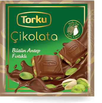 Torku Fıstıklı Sütlü Çikolata 65 Gr