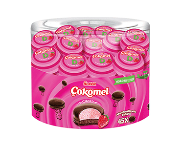 Ülker Çokomel Marshmallow Çilekli 420 Gr