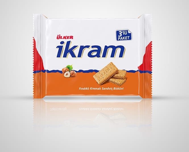 Ülker İkram Kremalı Fındıklı 3’Lü 252 Gr