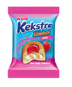 Ülker Kekstra Jölebol Cake Strawberry 40 gr