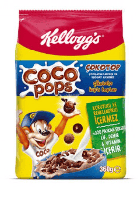 Ülker Kellogs Cocopops Çokotop 360 Gr