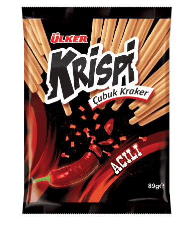 Ülker Krispi Stick Cracker Hot 89 gr