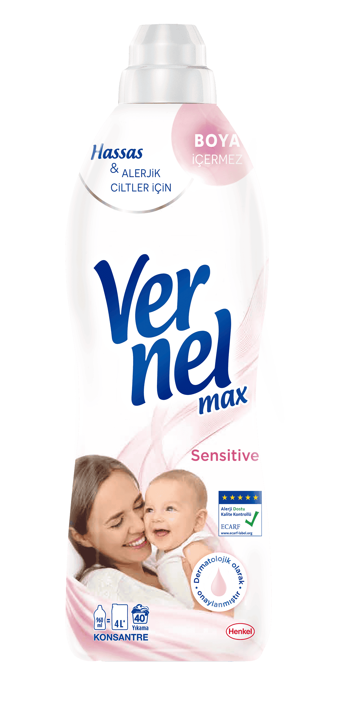 Vernel Max Hassas 960 Ml