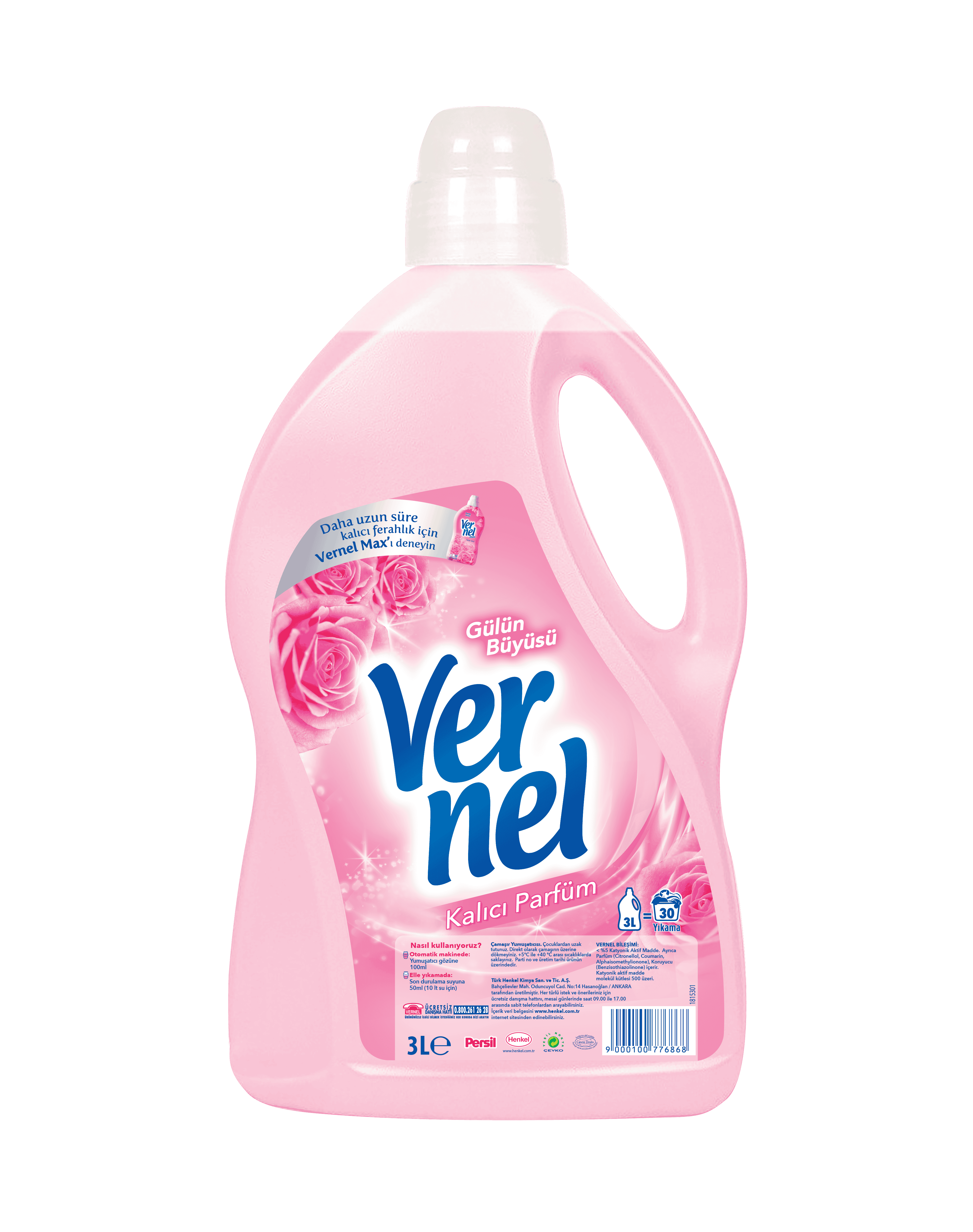 Vernel Gülün Büyüsü 3 Lt