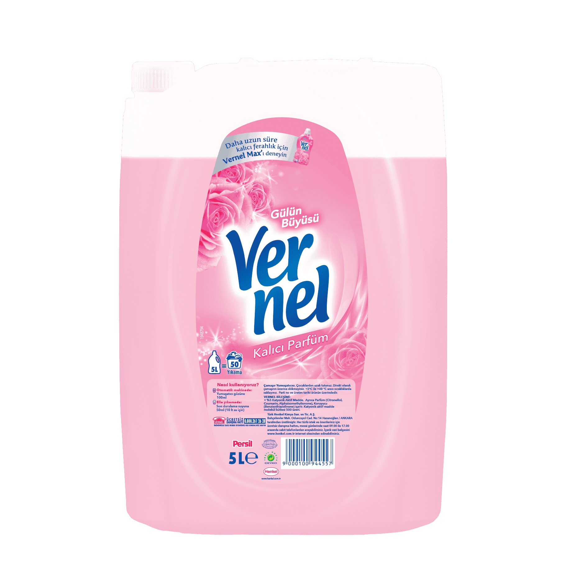 Vernel Gülün Büyüsü 5 Lt