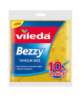 Vileda Bezzy Temizlik Bezi 10'lu