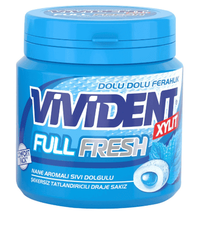 Vivident Full Fresh Naneli Sakız 90 Gr